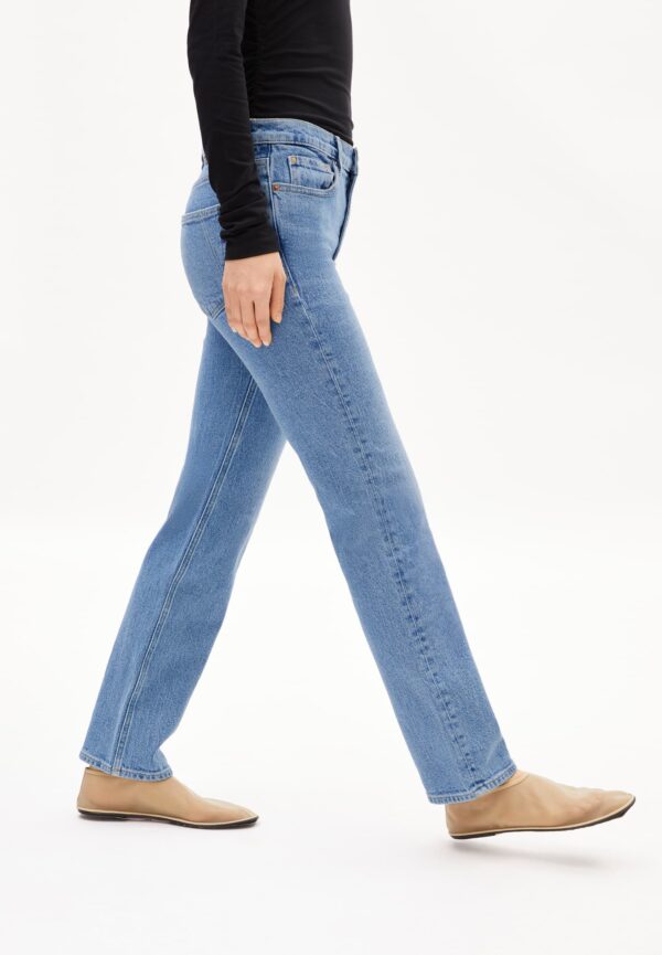 Armed Angels - Carenaa jeans straight leg - mid waist - Capri