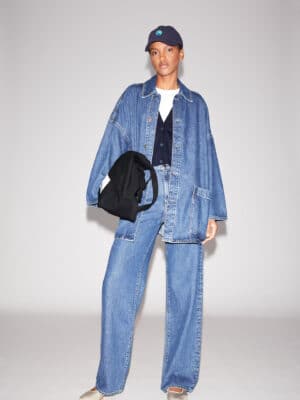 Armed Angels - Oversized Denim Jack Draai - Mountain Blast