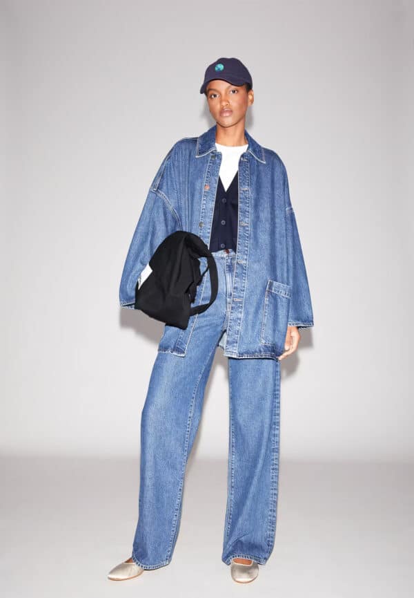 Armed Angels - Oversized Denim Jack Draai - Mountain Blast