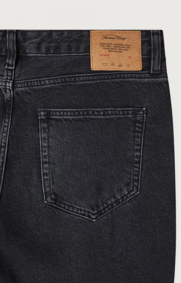 American Vintage - Jeans Carrot Yopday - Black Pepper