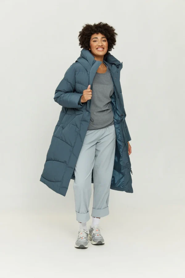 Mazine - Wanda Coat - Steel Blue