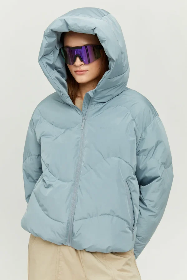 Mazine - Dana Puffer Jacket - Dove Blue