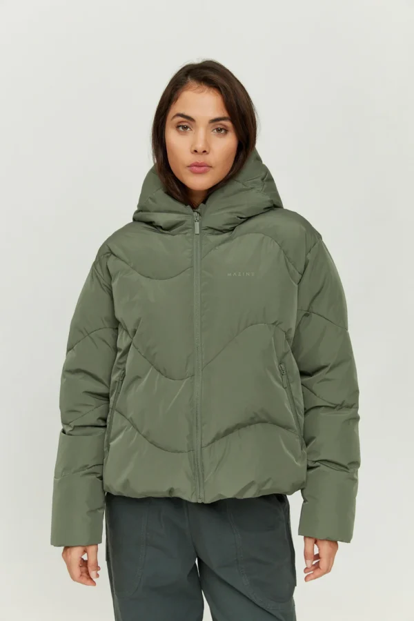 Mazine - Dana Puffer Jacket - Thyme