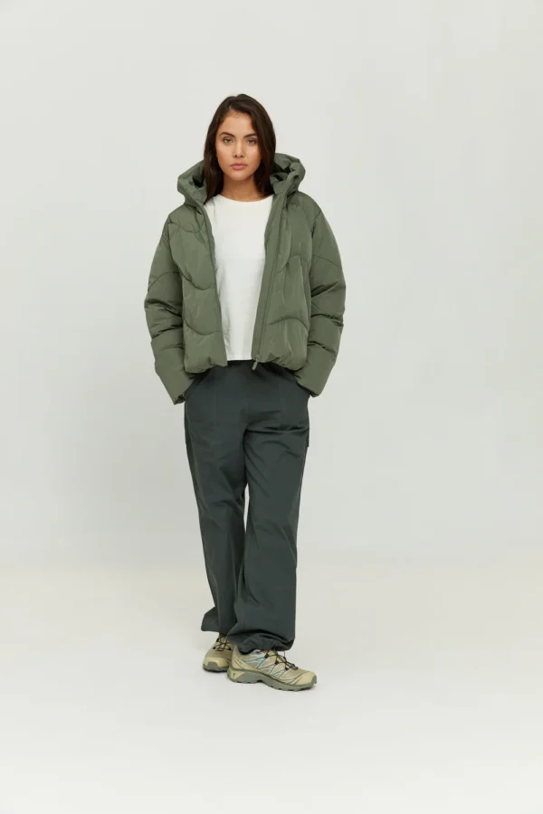 Mazine - Dana Puffer Jacket - Thyme