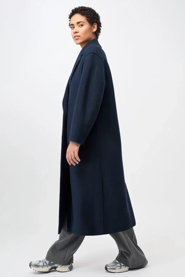 LangerChen - Coat Deline - Navy