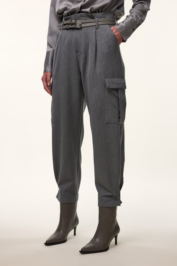 Femmes du Sud - Broek Favor - Grey Shimmer