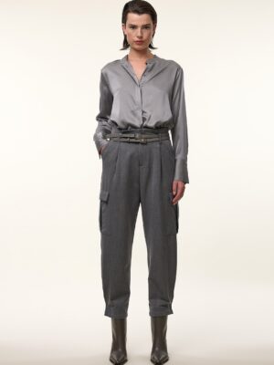 Femmes du Sud - Broek Favor - Grey Shimmer