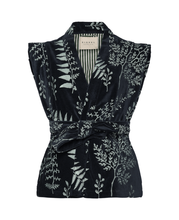 SISSEL EDELBO - Elsa Vest - Black Iris