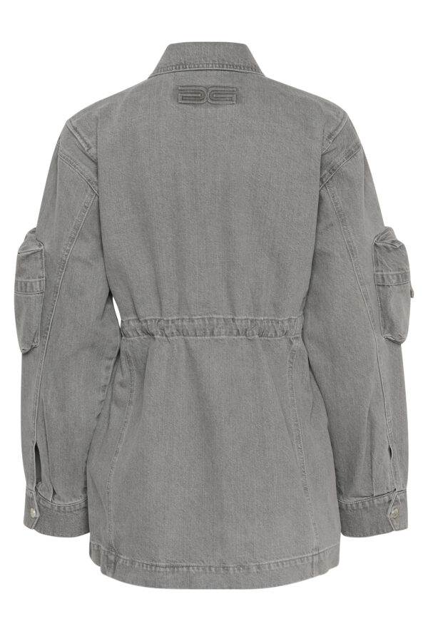 Gestuz - NynneGZ Shirt Jacket - Light Grey Wash