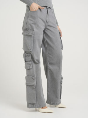 Gestuz - Nynne GZ Trousers - Light Grey Wash