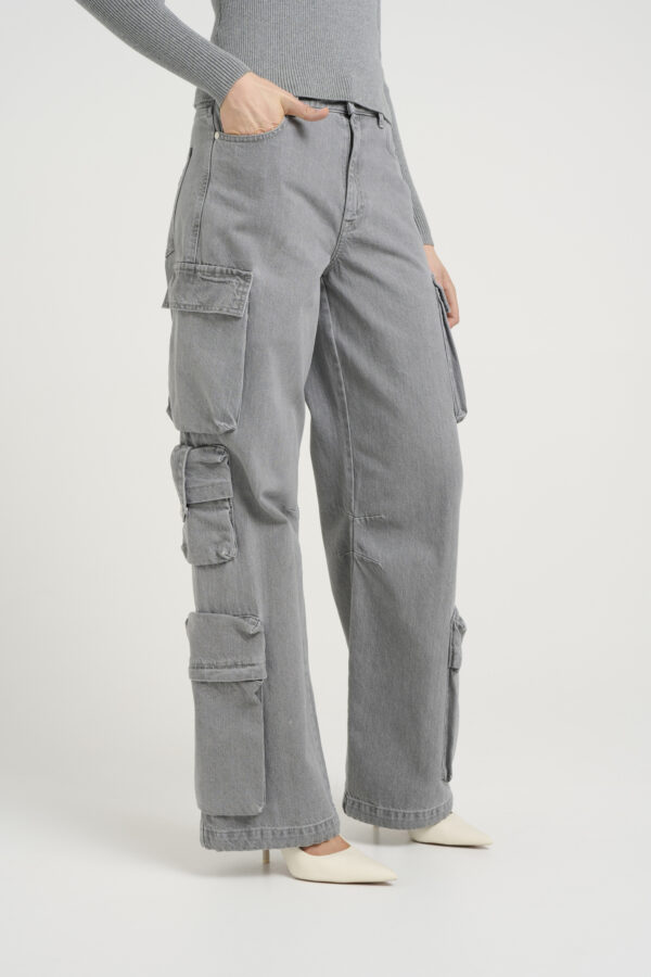 Gestuz - Nynne GZ Trousers - Light Grey Wash