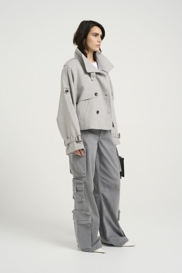 Gestuz - AvicGZ Jacket - Grey melange