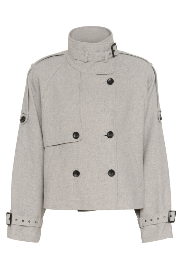 Gestuz - AvicGZ Jacket - Grey melange