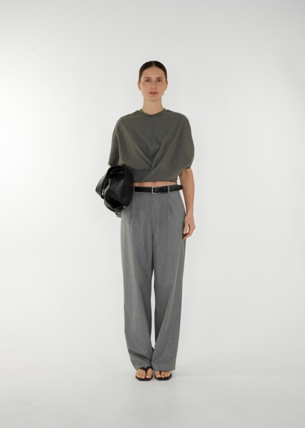 Club l'Avenir - Top Ravi - Washed Grey