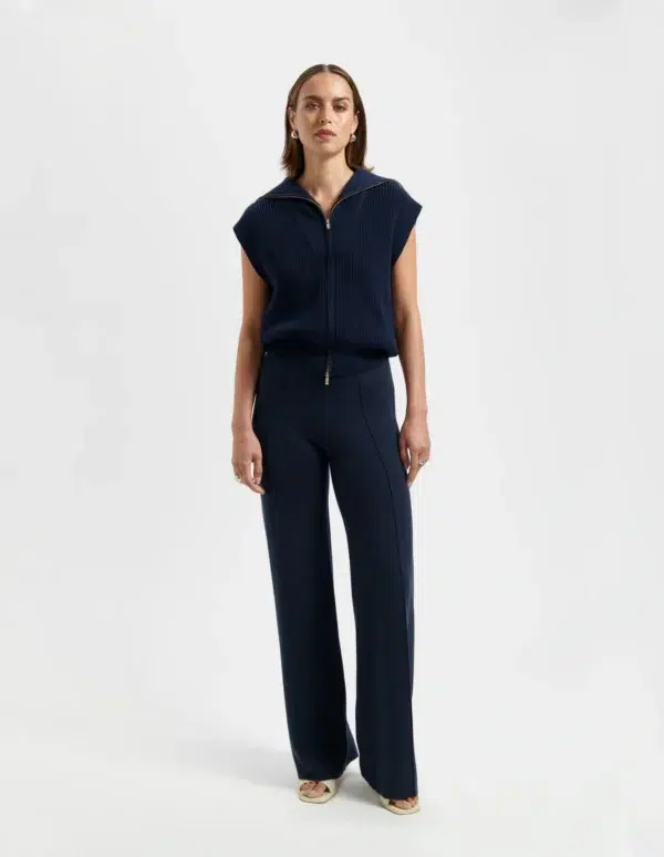 Avec Ēlan - Broek Corine - Navy