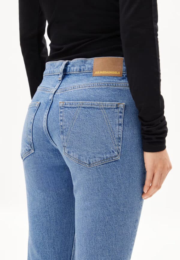 Armed Angels - Carenaa jeans straight leg - mid waist - Capri