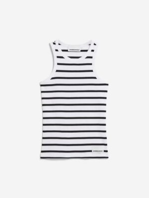 Armed Angels - Top Kanitaa Stripes - White Black