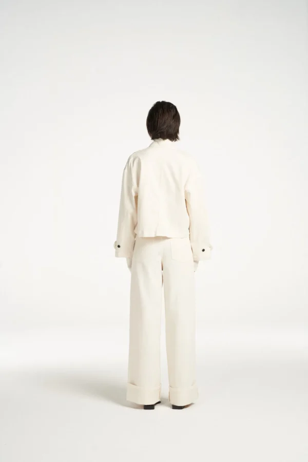 Broek Courtlyn Off White