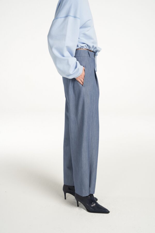 Femmes du Sud - Broek Madelon - Blue Jeans