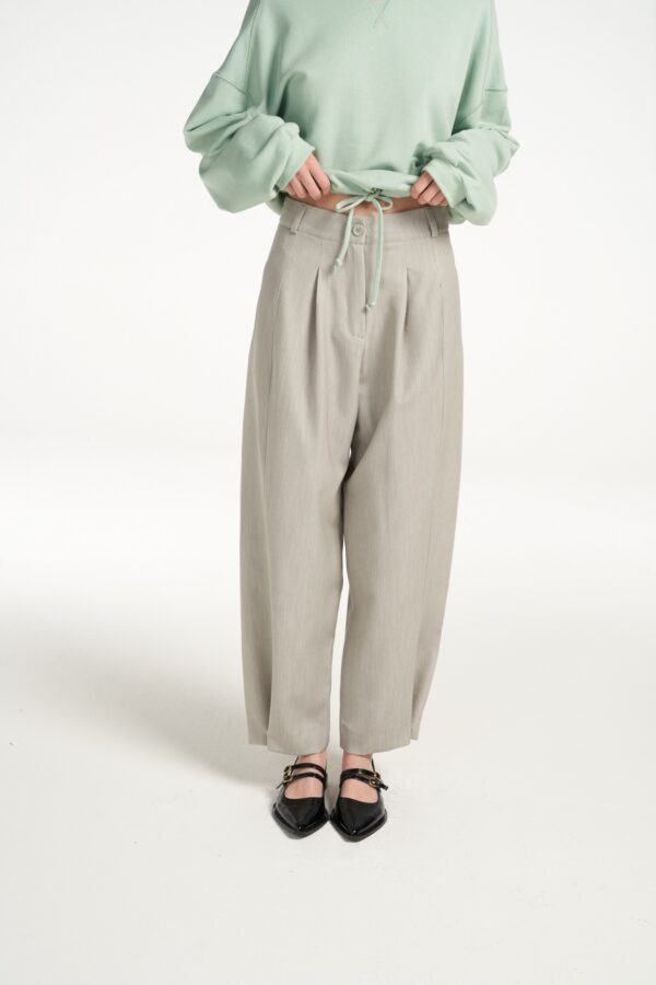 Femmes du Sud - Broek Madelon - Grey Green