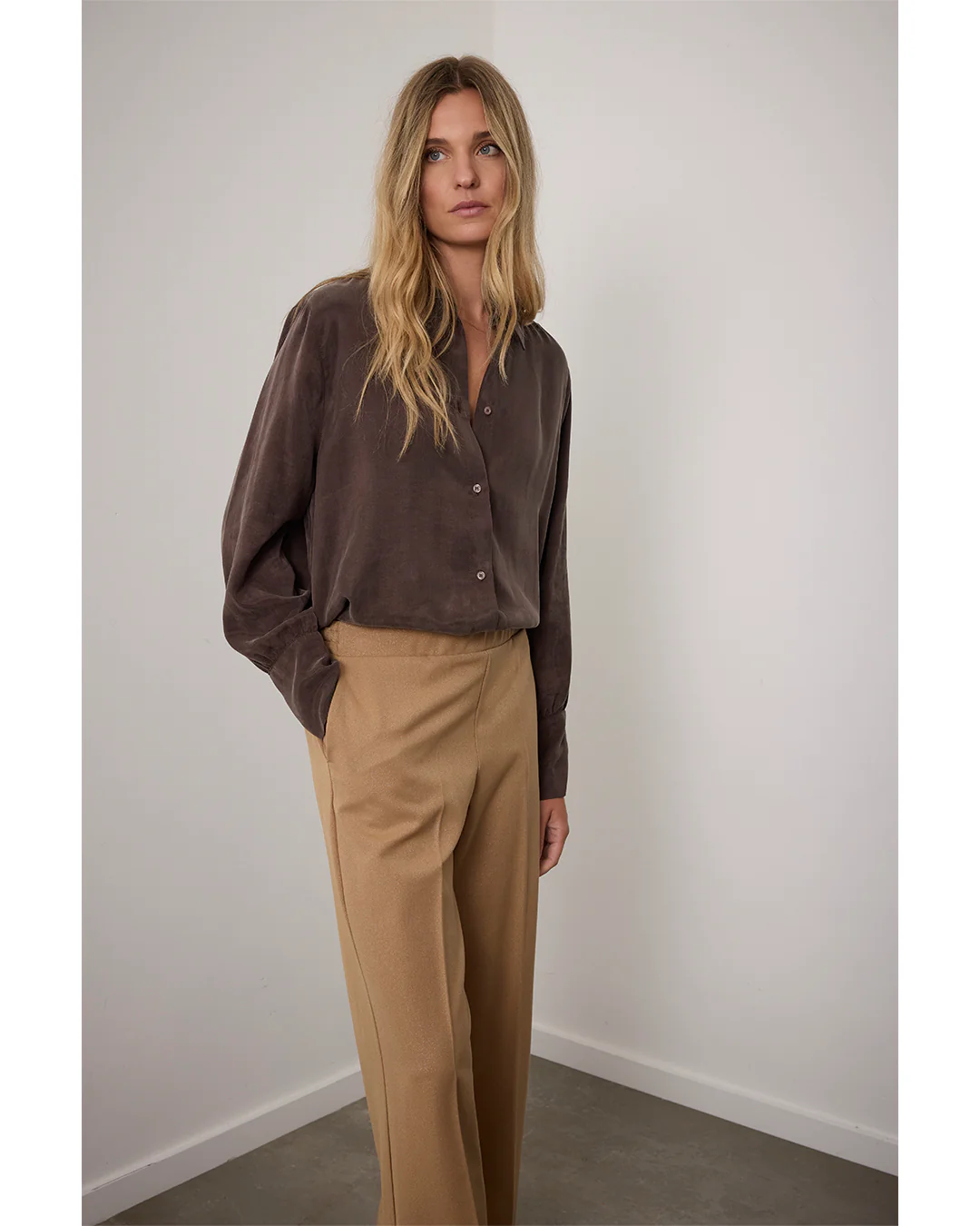 Corel Amsterdam - Carmelia Pants Laminato - Caramel