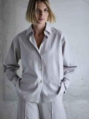 Femmes du Sud - Blouse Jeri - Light Grey