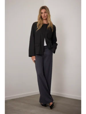 Corel Amsterdam - Lily Wide Pants - Antraciet