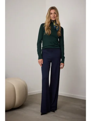 Corel Amsterdam - Lily Wide Pants - Marineblauw