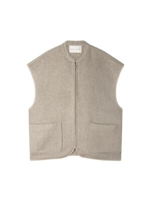 Club l'Avenir - Rhys'CL Waistcoat - Taupe