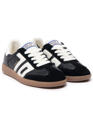 Back 70 - CLOUD BLACK LEATHER/SUEDE MILK 70