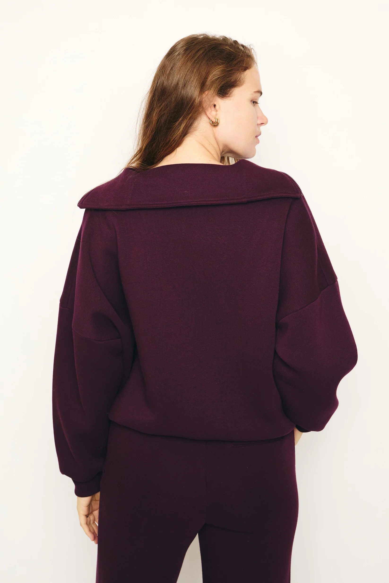 RE/BORN - Chelsea Sweater - Vino