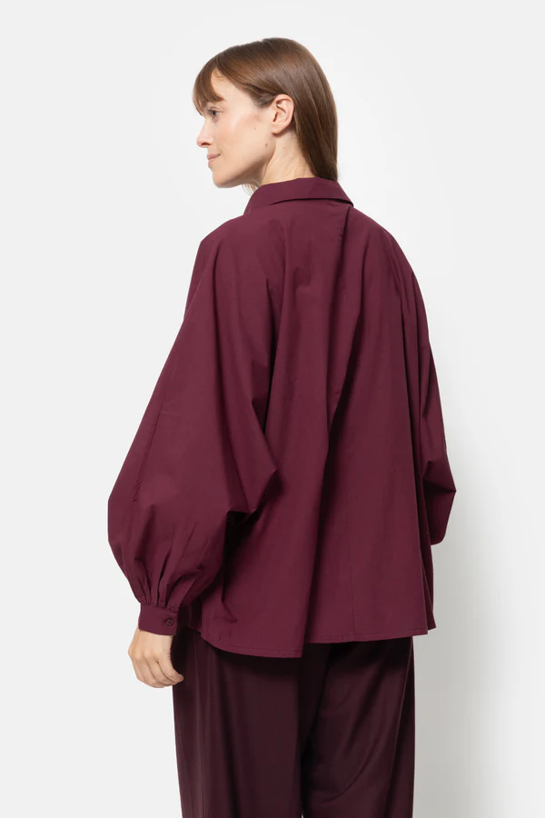 Âme Antwerp - Madonna Polo Shirt - Plum