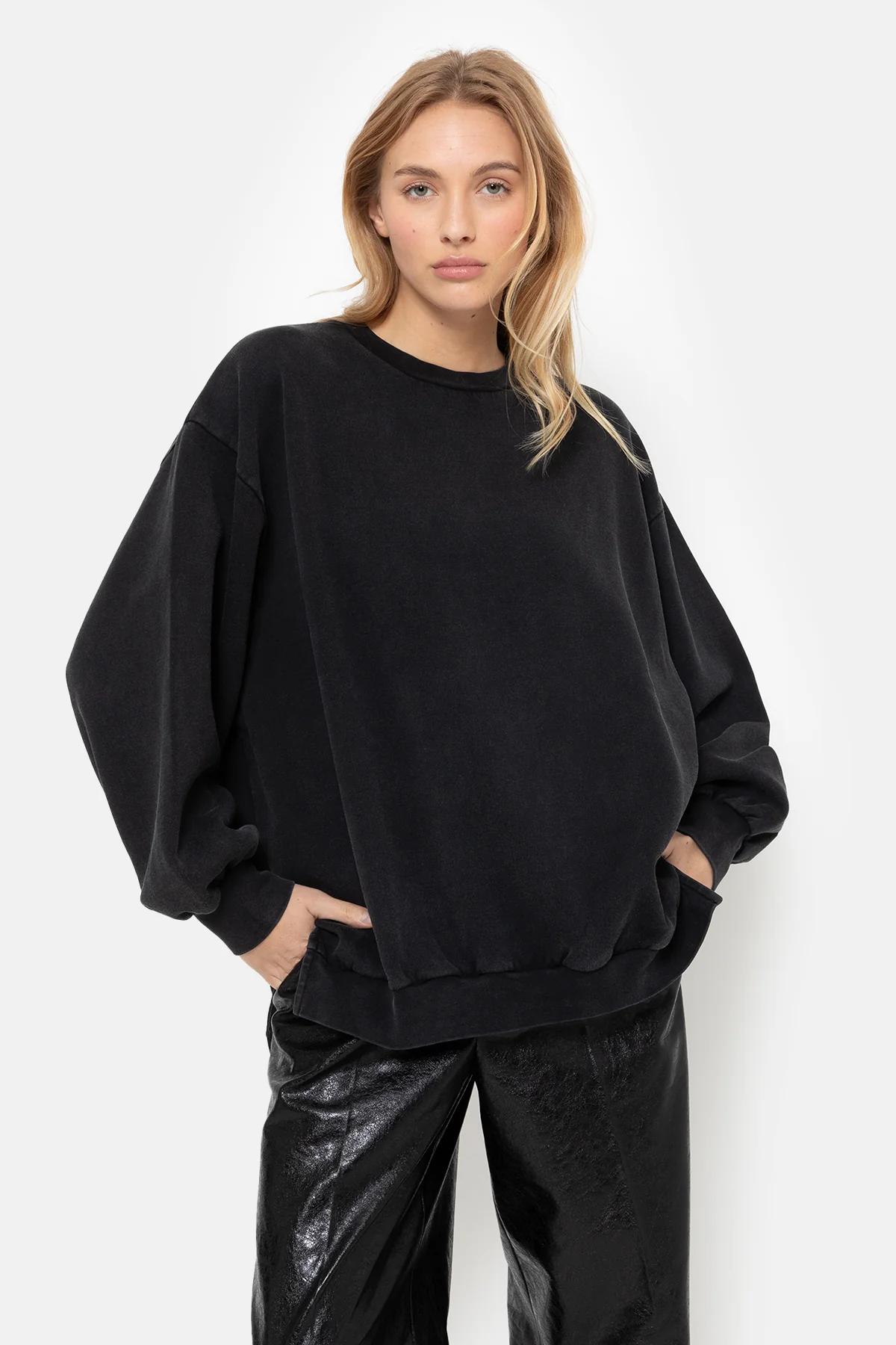 Âme Antwerp - Ulla Oversized Sweatshirt - Vintage Black