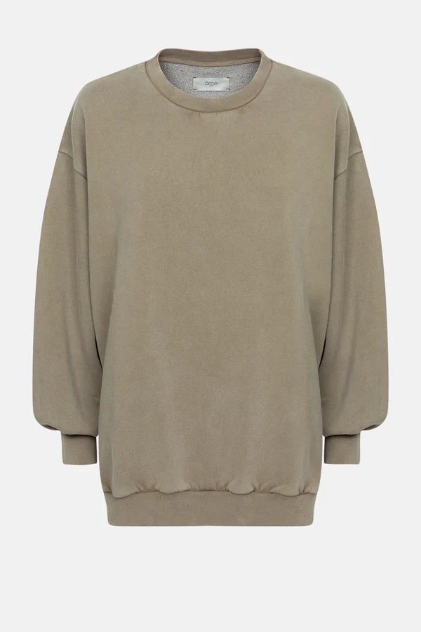 Âme Antwerp - Ulla Oversized Sweatshirt - Vintage Taupe