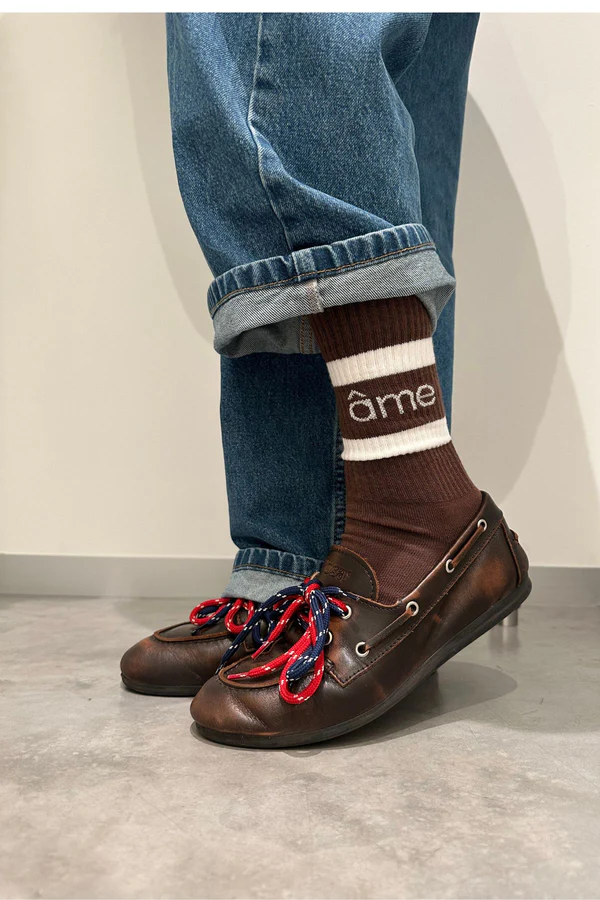 Âme Antwerp - Diego Socks - Dark Brown