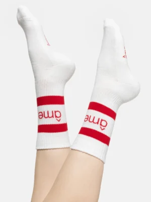 Âme Antwerp - Diego Socks - Wit/Rood