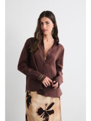 MUS & BOMBON - Aurora Blouse - Brown