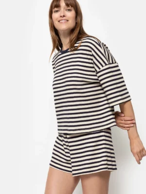 Âme Antwerp - Klaxon T-Shirt - Blue/Ecru