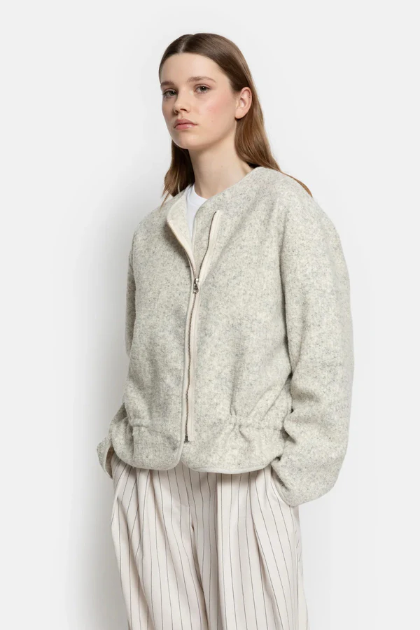 Âme Antwerp - Need Wooly Jacket - Light Marled Grey