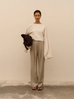 Club l'Avenir - Pantalon Taz'CL - Green Taupe