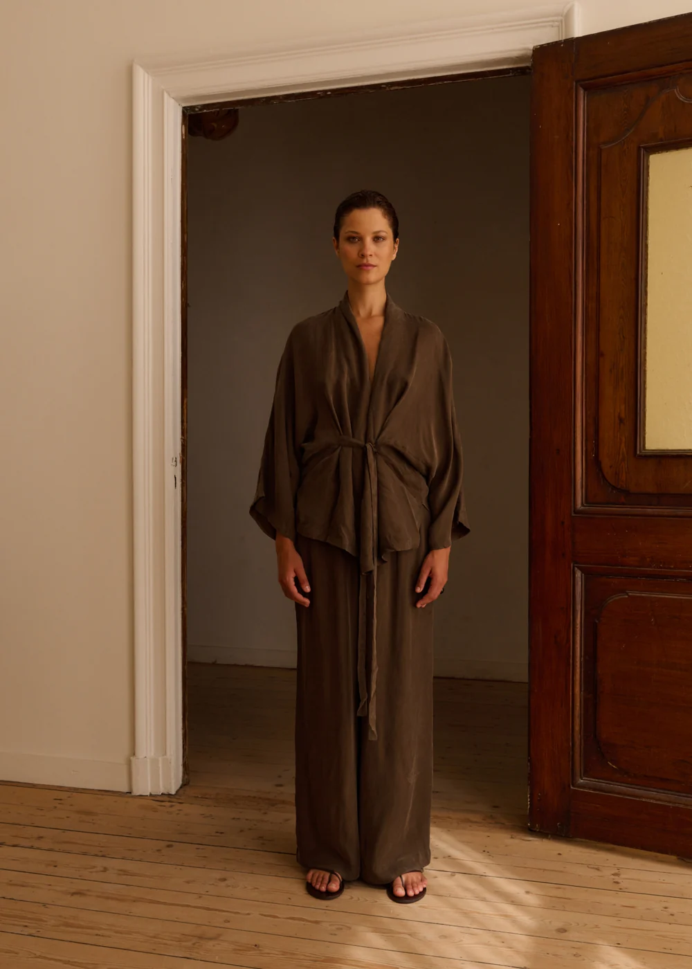 Club l'Avenir - Kimono Yeno'CL - Chocolate