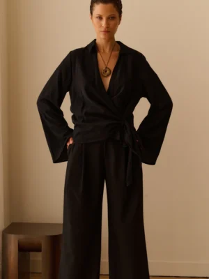 Club l'Avenir - Blouse Zula'CL - Black