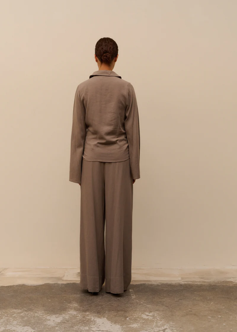 Club l'Avenir - Blouse Zula'CL - Mud